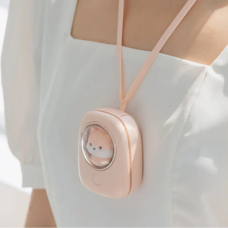 Kawaii Shiba Inu Neck Fan