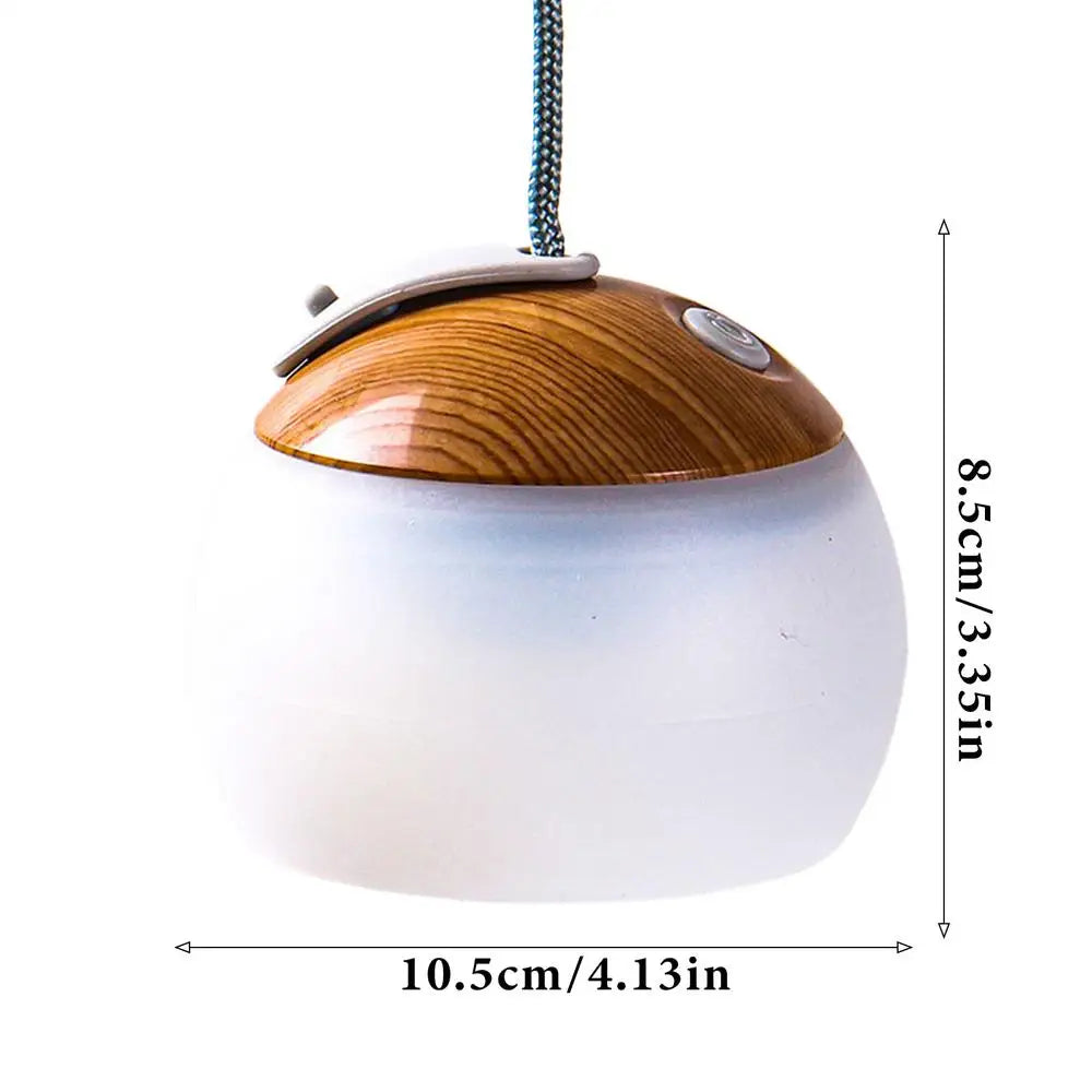Camping Light With Hook 4 Mode Adjustable LED Tent Light Portable Outdoor Lantern Rechargeable LED Tent Lantern For Fishing Camp