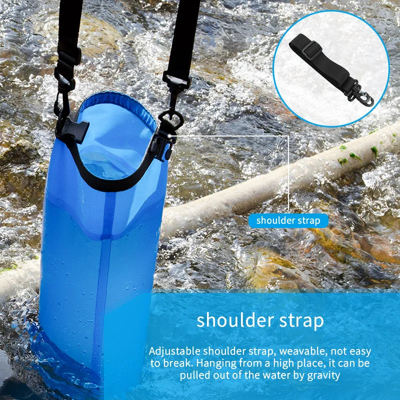 Bolsa de agua con pajita filtradora Filterwell de 6L