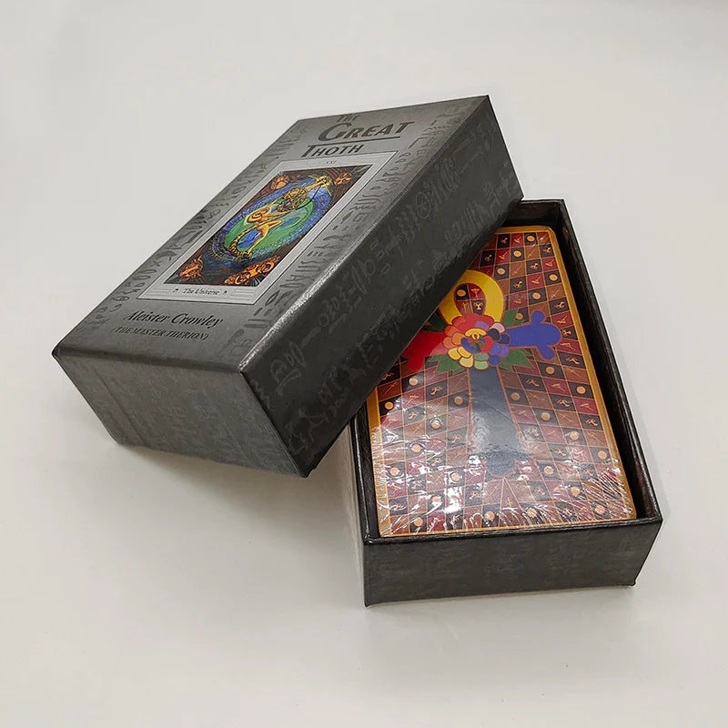 Aleister Crowley Luxe 80 Predictive Cards The Great THOTH Divination Tarot Cards