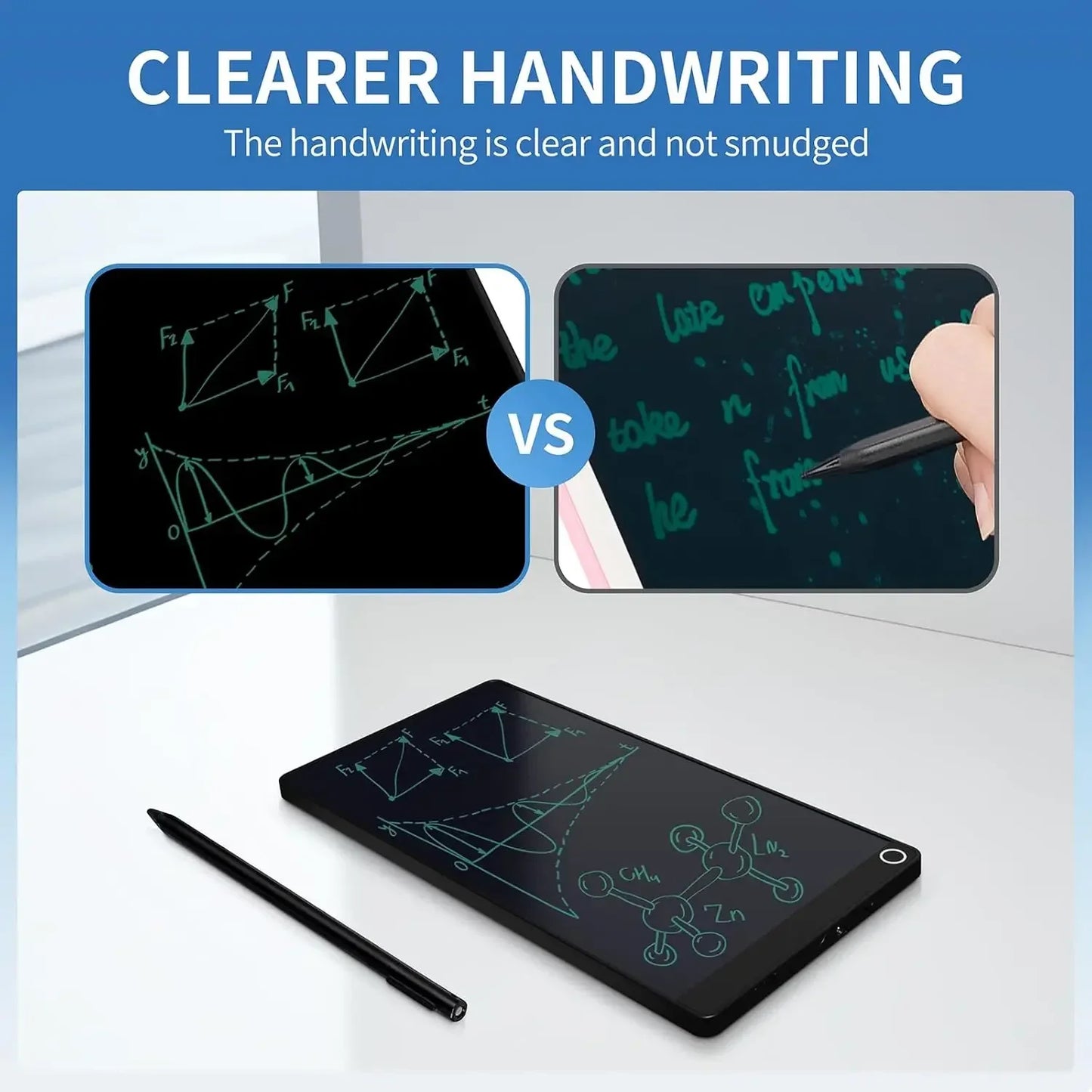 6.5" Full Screen LCD Writing Tablet, Portable Digital Notepad, Lightweight Pocket Design, Ideal For Creative Sketching Drafting