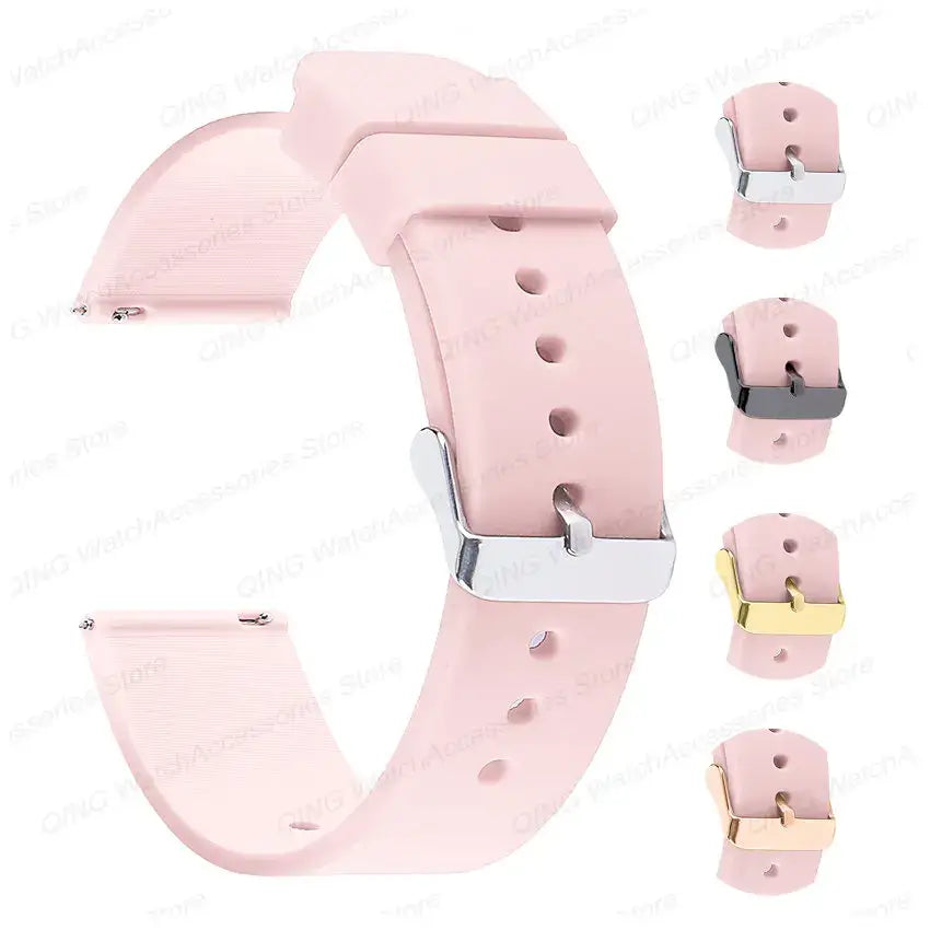 Ticwatch Silicone Strap - Soft, Comfortable, Waterproof