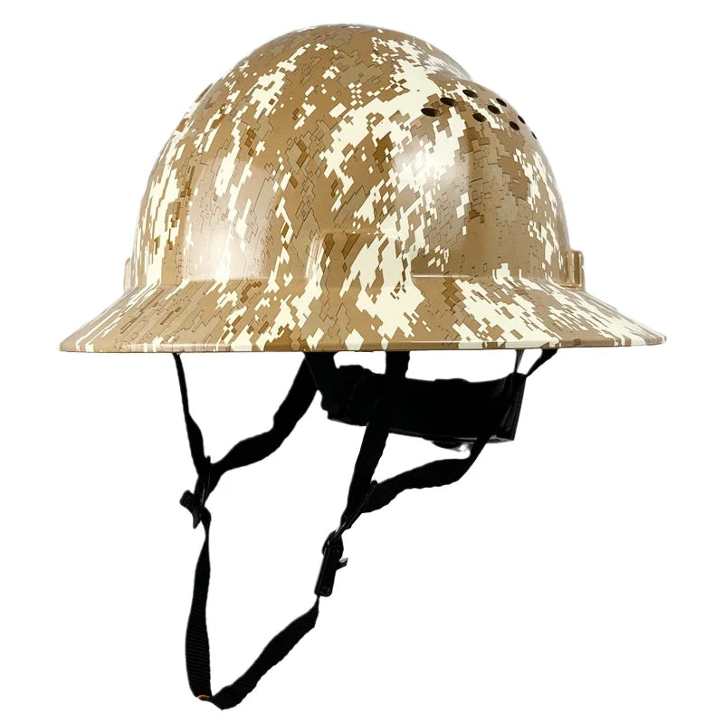 Durable and Adjustable: Construction Safety Helmet