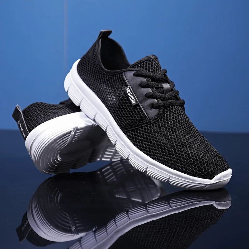 2021 men's summer new  casual shoes woman lightweight large size outdoor sports  shoes Beach shoes couple  mesh 48 yards 47 gray