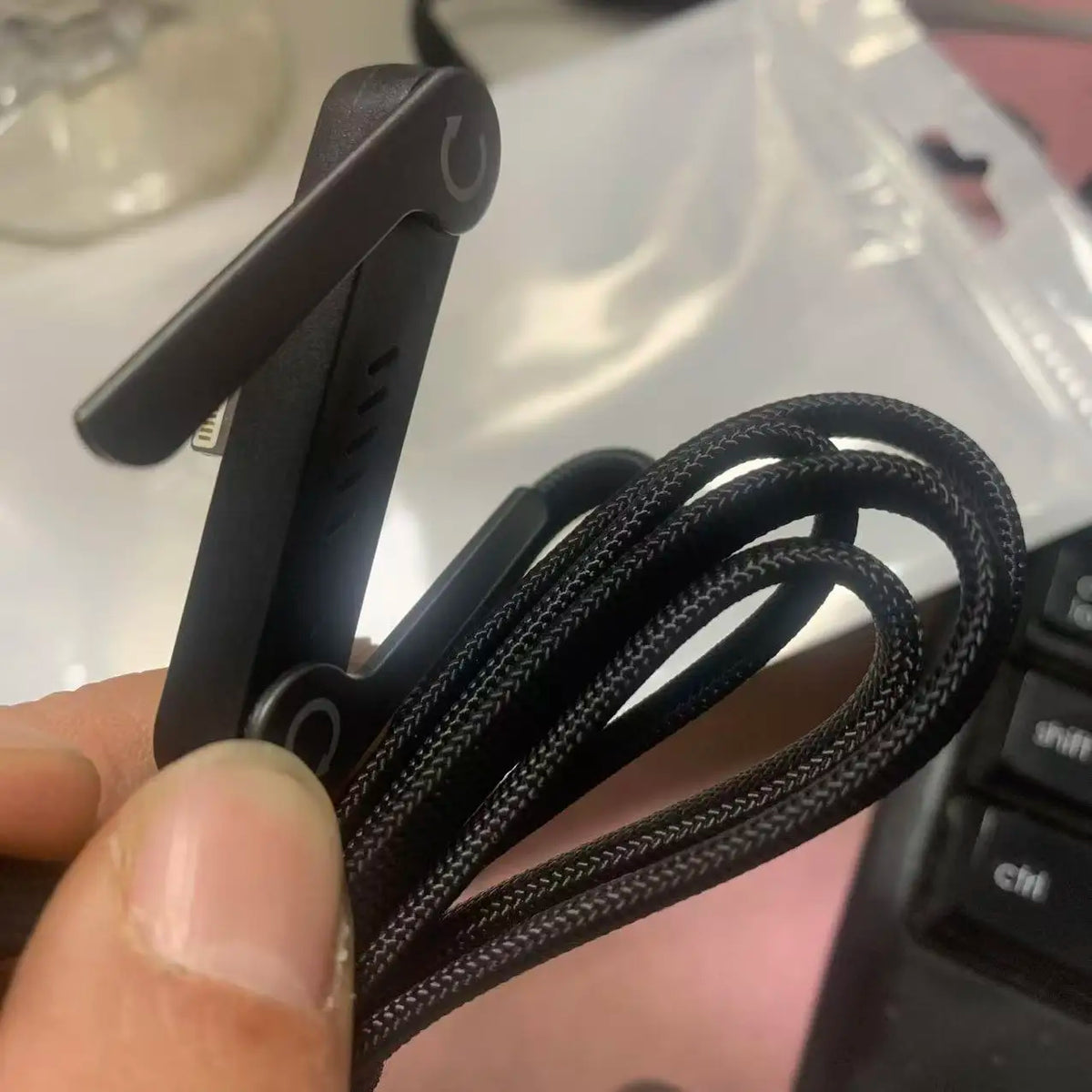 USB Type C Flat Phone Charger Fast Charging Cable C Kick Cable Stand Invisible Support Foldable Holder Charge Bracket For iPhone