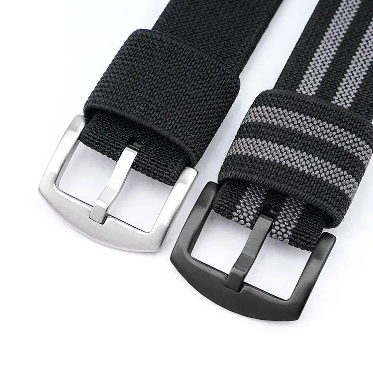TicWatch Pro 5, Pro 3 & E3 Woven Nylon Band with Fabric Keepers