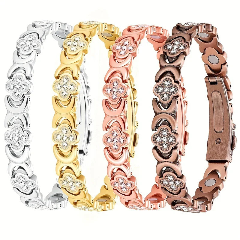 Lucky  Magnetic Therapy Bracelet for Women; Adjustable Copper Bracelet; Give Recent Jewelry Gifts To Lovers, Mothers And Sisters