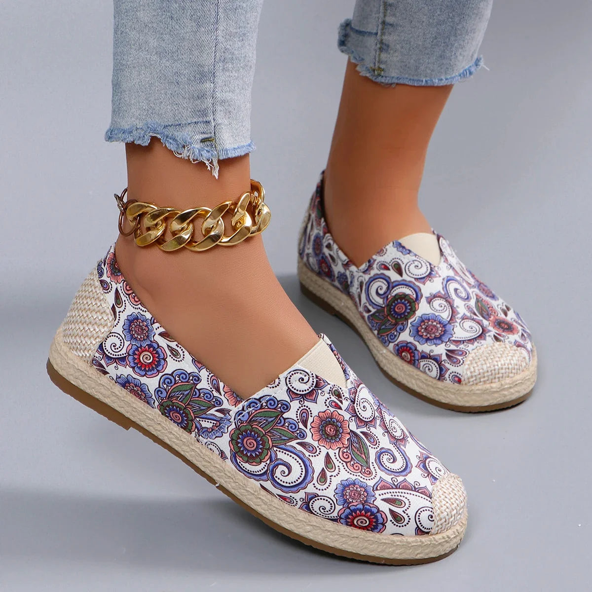 Spring new women's sports shoes, fashionable, breathable, lightweight, non-slip, wear-resistant, casual sports shoes, flat shoes