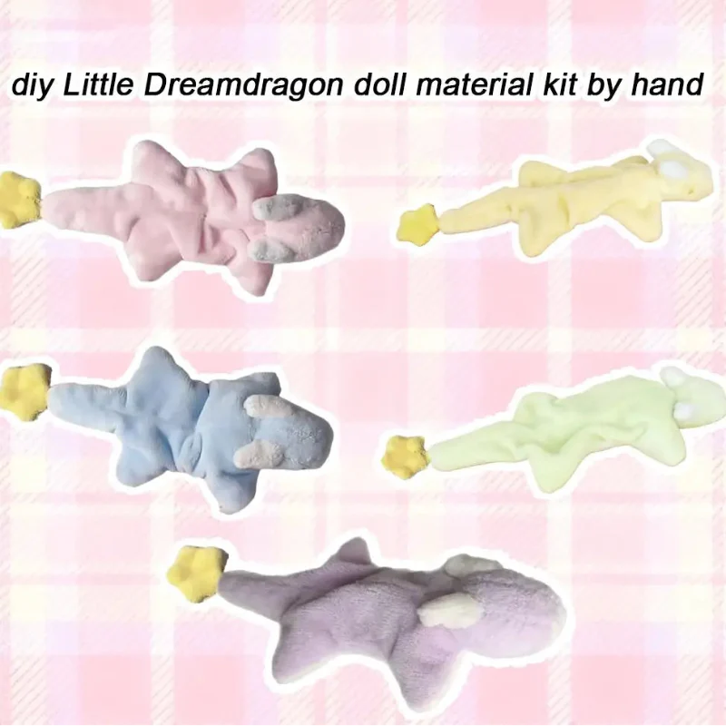 Kit de manualidades de peluche de dragón estelar
