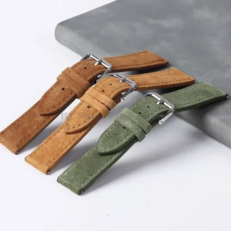 Polar Vantage, Grit X & Ignite Vintage Suede Leather Band