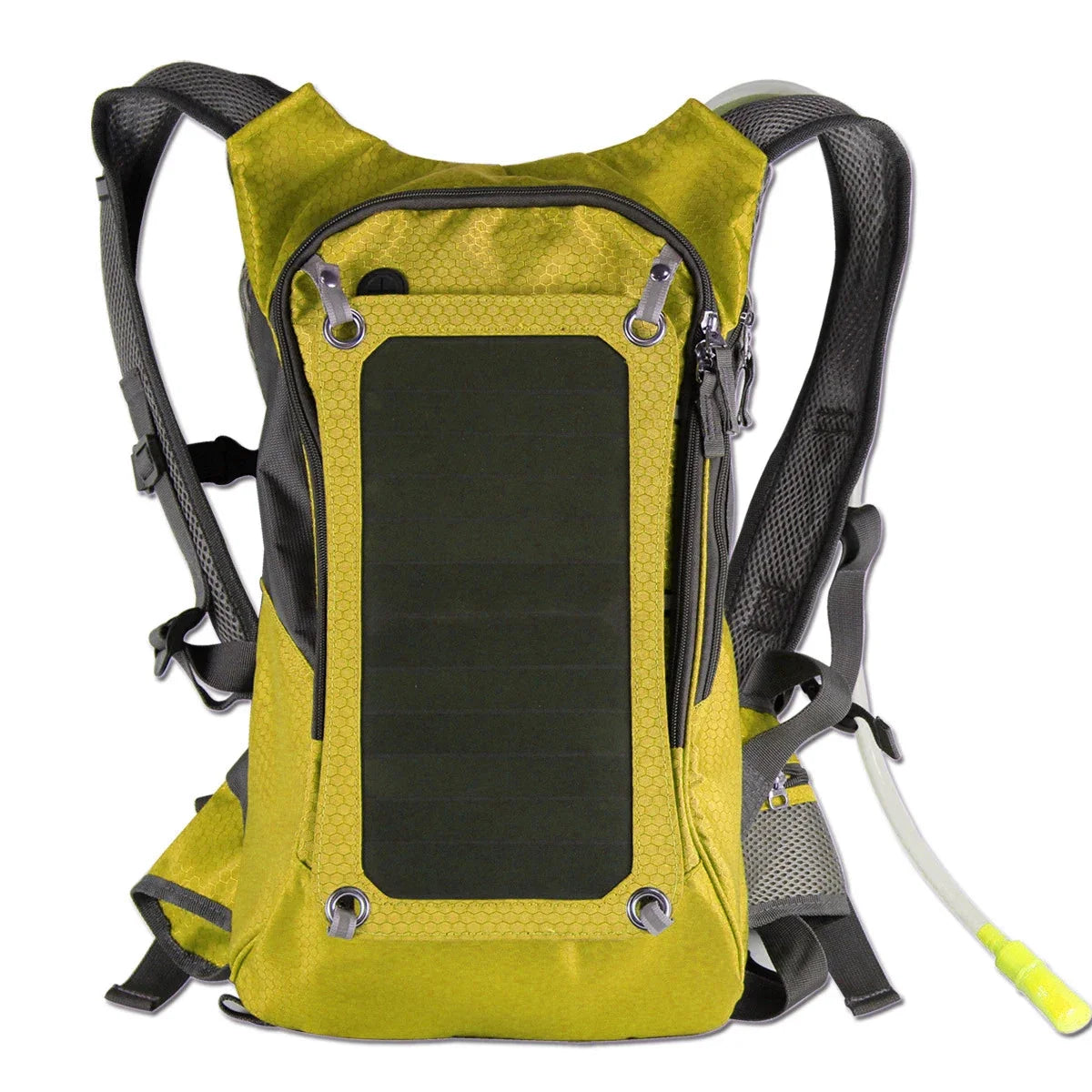 APH-S06 Advanced 6.5W Monocrystalline Solar Power Backpack USB Charging Port IP65 Waterproof 15.5x30.2cm Unisex Outdoor