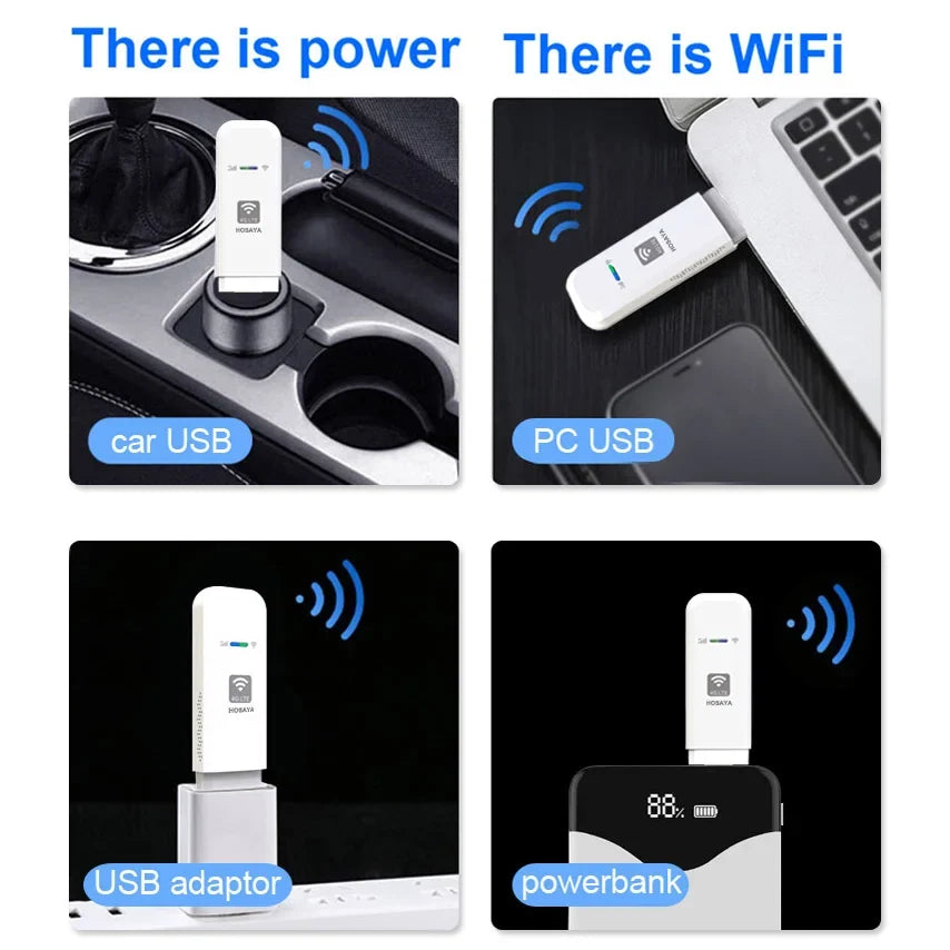 LDW931 4G WiFi Router Nano SIM Card Portable WiFi LTE USB 4G Modem Pocket Hotspot 10 WiFi Users Dongle