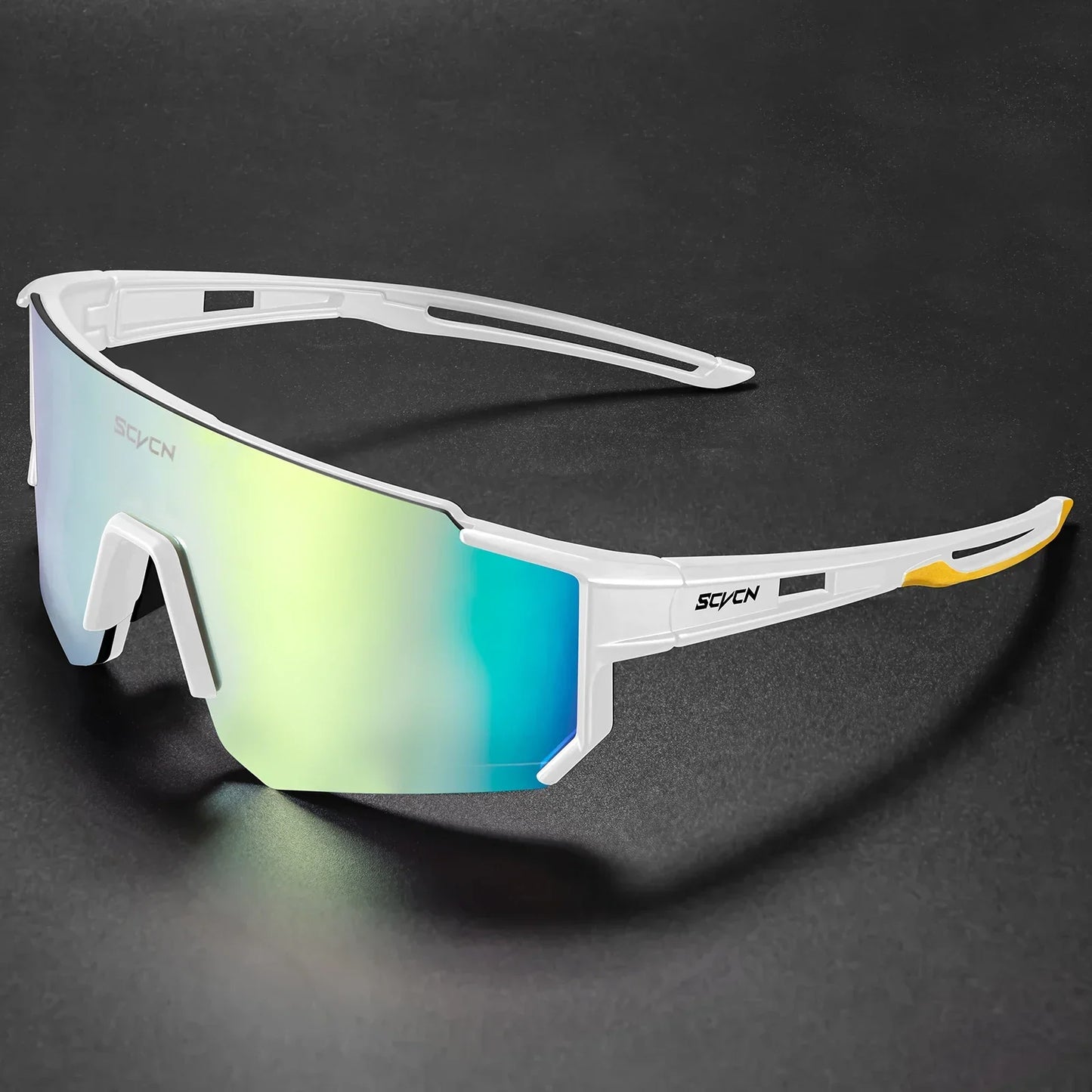 SCVCN Photochromic Cycling Glasses Night Riding Glasses Outdoor Sport Travel Sunglasses Men Women MTB Bike Golf Driving Eyewear