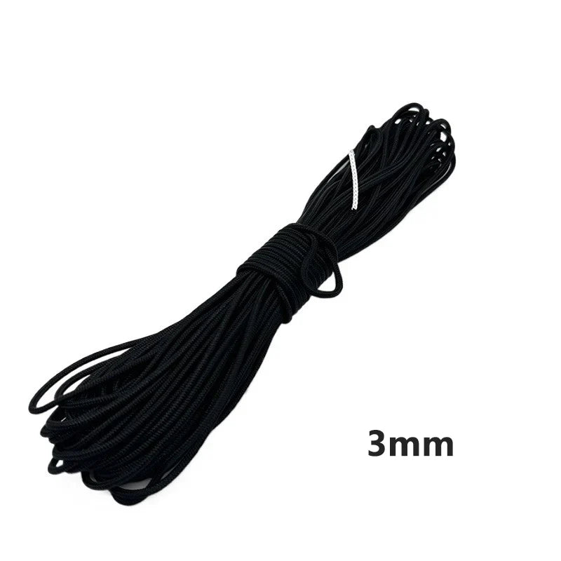 Paracord 1mm/2mm/3mm/4mm 7 stand Cores Paracord Parachute Cord Lanyard Tent Rope For Hiking Camping Clothesline DIY Bracelet