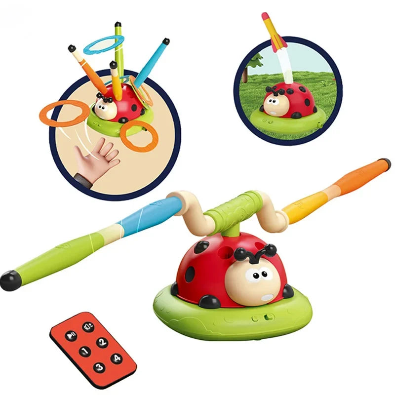 Electric Rope Skipping Machine Automatic Remote Control Jumping Rope Digital Counter Indoor Outdoor Exercise Toys Games for Kids