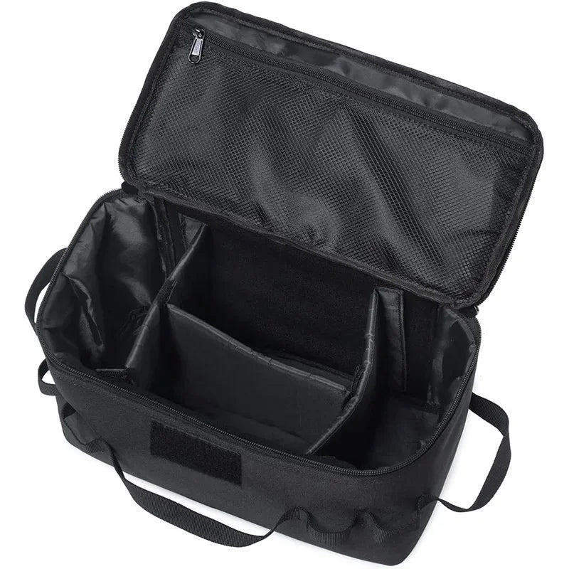 Camping Storage Bag Large Capacity Camping Storage Bag Outdoor Ground Nail Tool Organizer Picnic Cookware Utensils Carry Pouches