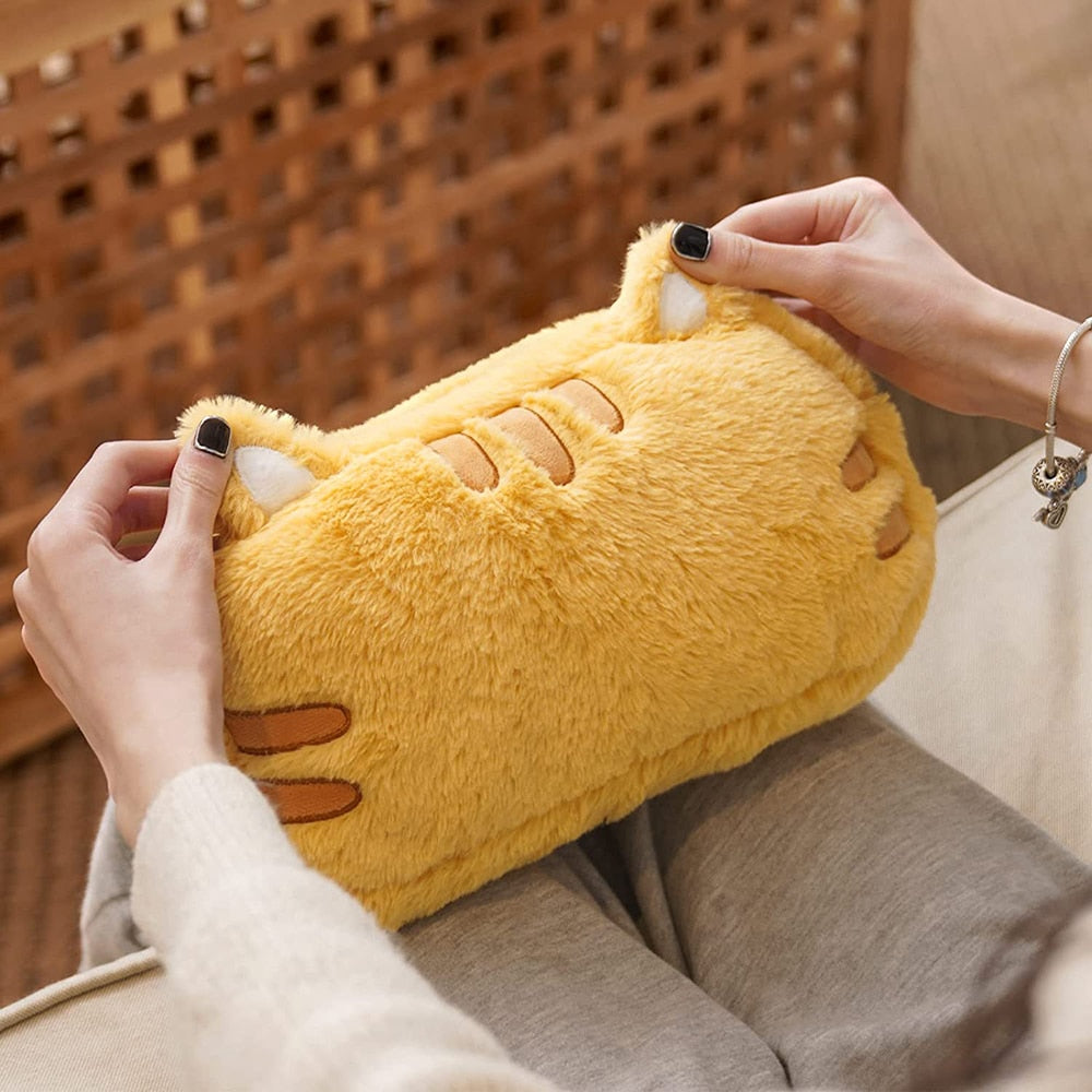 Bolsa de peluche de gato para Nintendo Switch