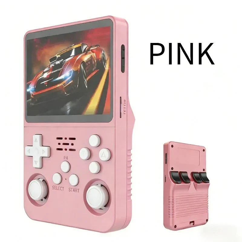 Linux System Open Source R36S Retro Handheld Video Game Console 3 5 Inch IPS Screen Portable Pocket Video Player 64GB 128GB Game
