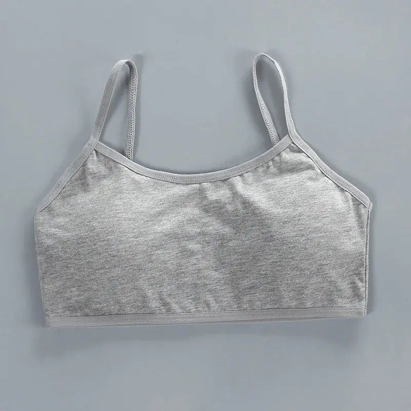 Girls Breathable Cotton Bras