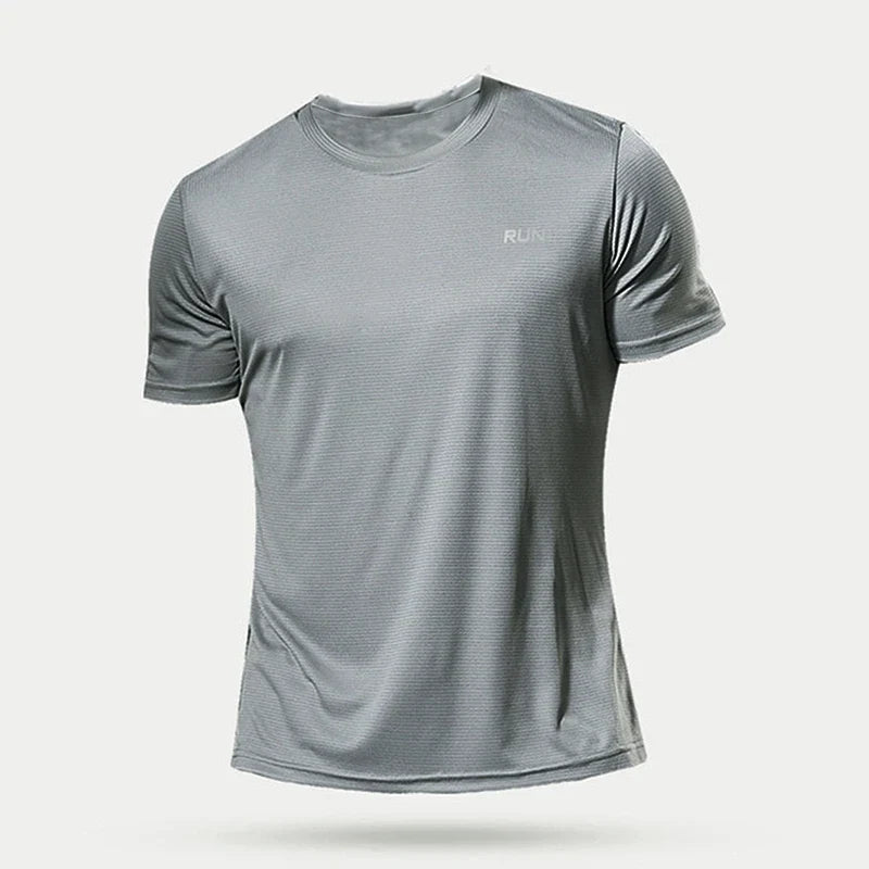 Men Quick Dry Compression Sport Shirt for Gym and Training