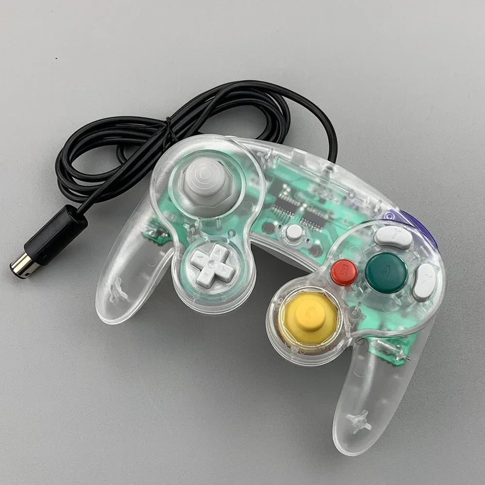 New Wired Game Controller for GameCube NGC Single Button Wired Gamepad Joystick for NGC Game Console Dropshipping