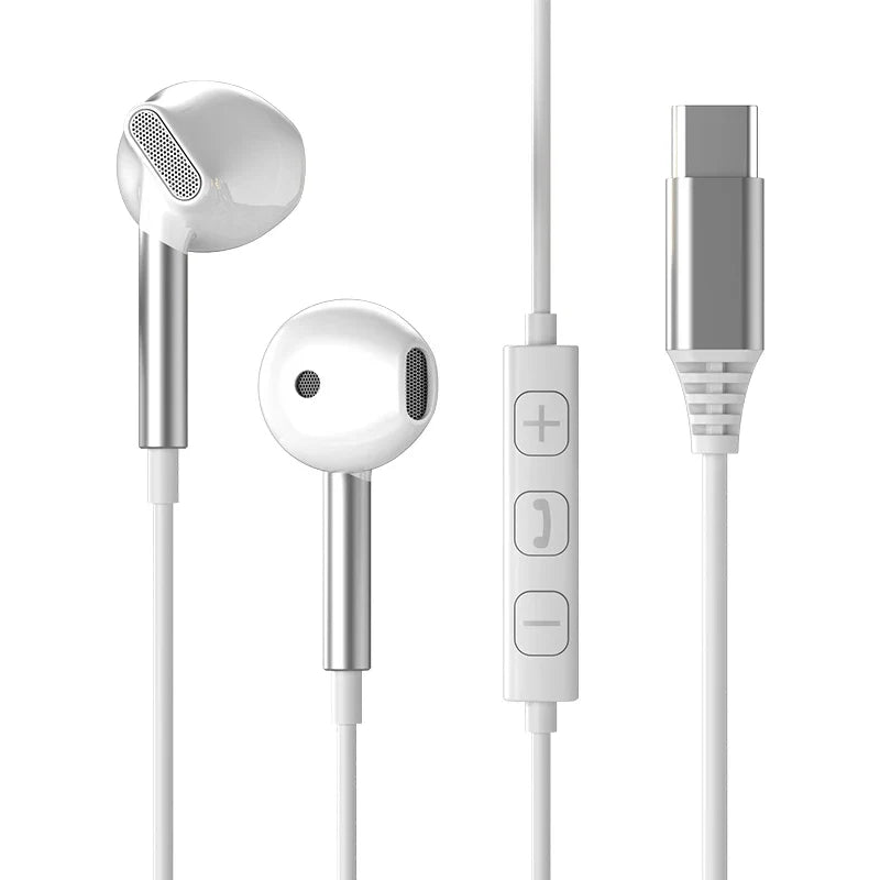 For Samsung Earphones HiFi Surround Sound With Mic Volume Control Type C 3.5mm Music Wired Headphones For Galaxy S26 S25 S24 S23