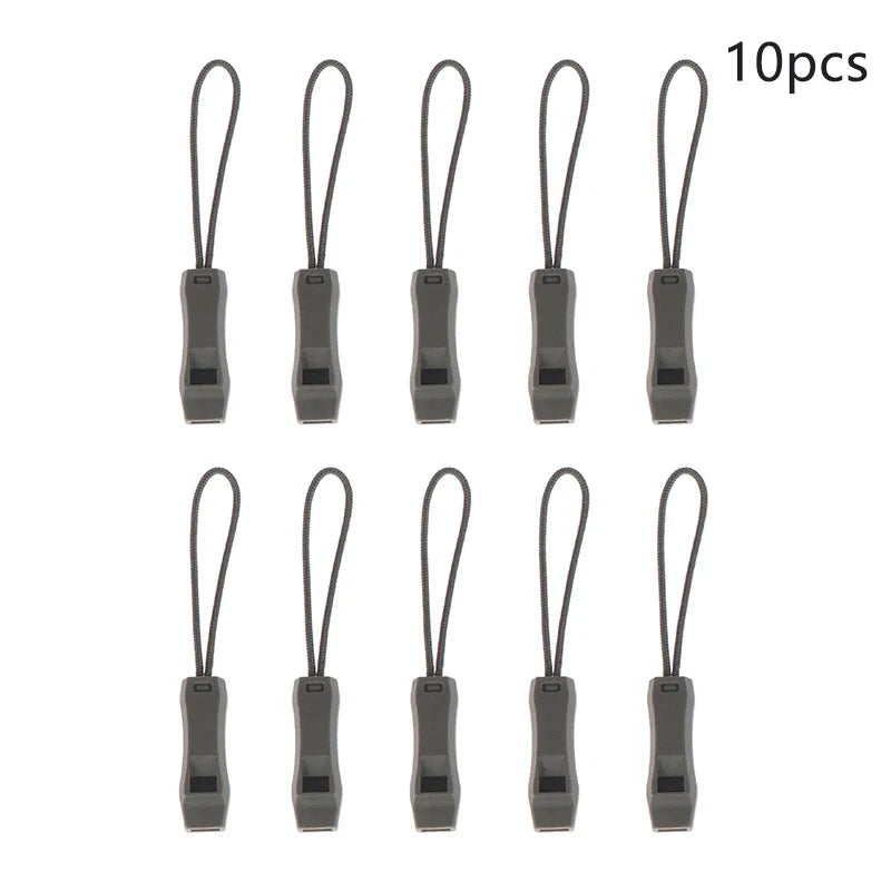 Camping Essential - Dual Band Multifunctional Whistle with Double Pipe and Tail Rope.