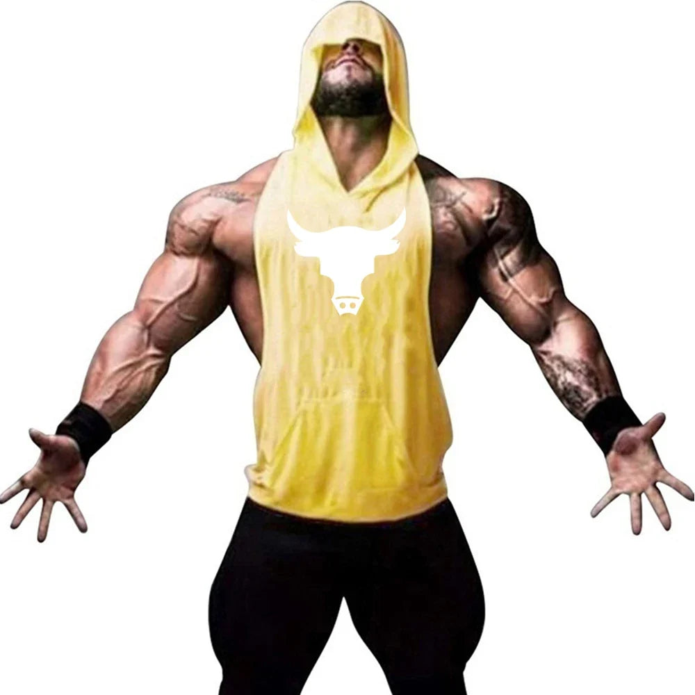 Bodybuilding Hooded Tank Perfect for Summer Workouts
