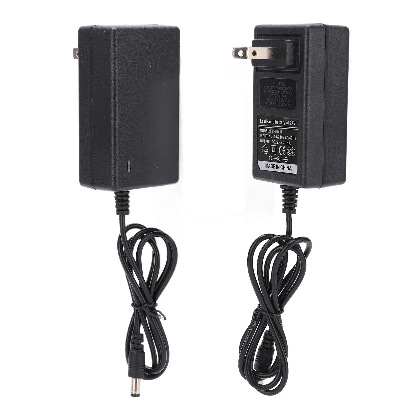 Lithium Battery Charger 29.4V 1A Power Supply Adapters for Electronic Scooter new