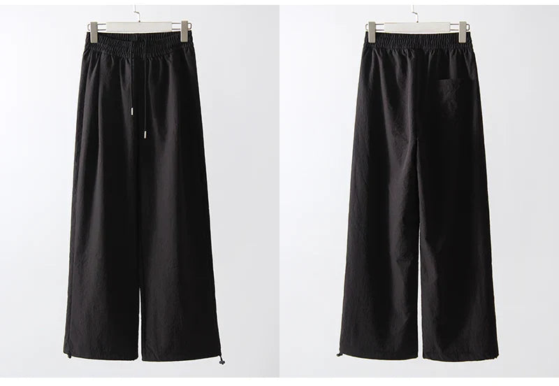 ChicEase High Waist Wide Leg Joggers