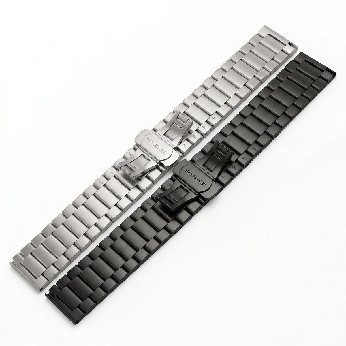 Amazfit Balance, GTR, GTS & Bip Brushed Stainless Steel Bracelet