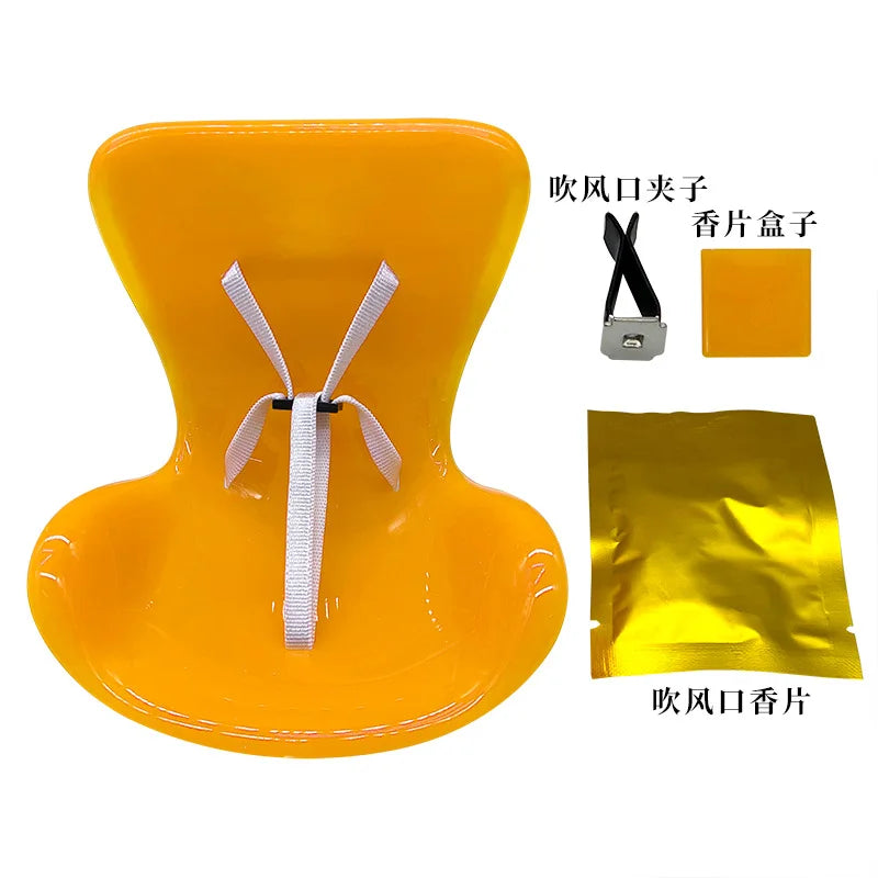 Mini Plush Doll Safety Seat Kawaii Labubu Idol Doll Seat Car Ornament Car Air Aromatreatment Decoration Accessories