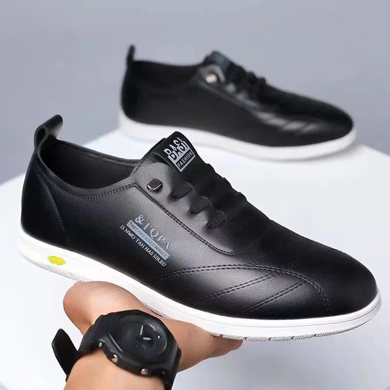 Men's Loafers Fashion Casual Leather Shoes for Men Comfortable Soft Sole Driving Shoes Classic Versatile Walking Shoes