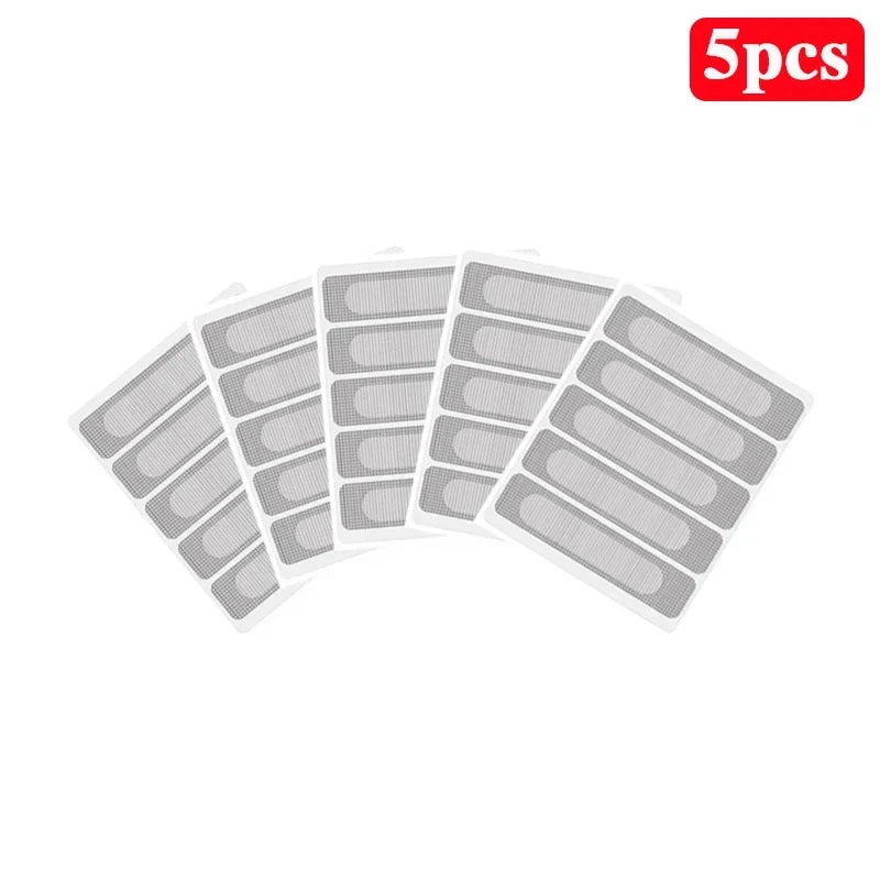 Window Screen Patch Exhaust Grille Window Door Drainage Hole Anti-mosquito Paste Mesh mosquito net mesh Invisible Repair Subsidy