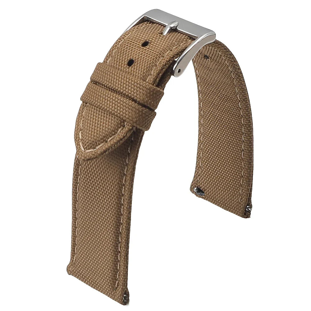 Garmin 18/20/22mm Quick Release Sailcloth Nylon Band with Pin Buckle
