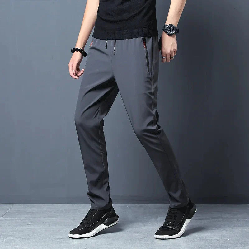 Pantalones Jogger Cargo Elásticos de Hombre Ajustados – Cintura Elástica