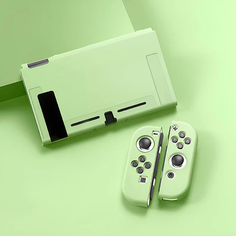 NEW Protective Case Compatible With  Switch OLED Console And Joy-Cons, Switch Can Be Inserted In Dock With Shell