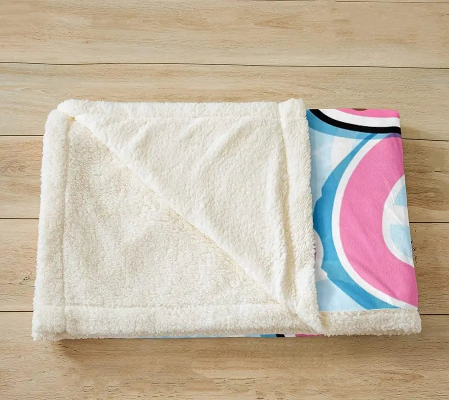 Manta polar de té de burbujas