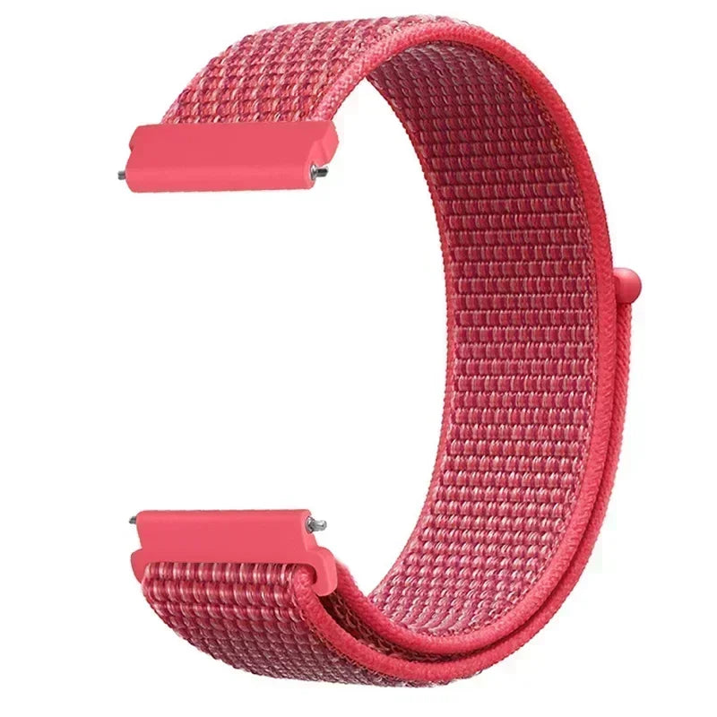 Motorola Moto Watch Woven Nylon Sport Loop, Hook-and-Loop, 50 Colors