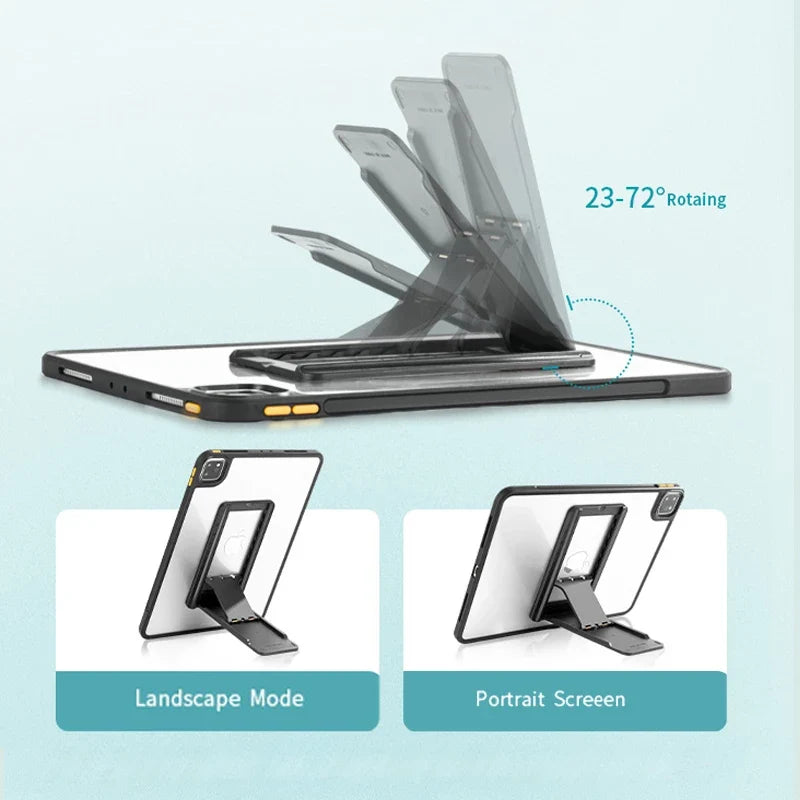 Universal Tablet Stand Foldable Storage Portable Sticky Creative Tablet Bracket for Ipad Desktop E-Reader Bracket Tablet Holder