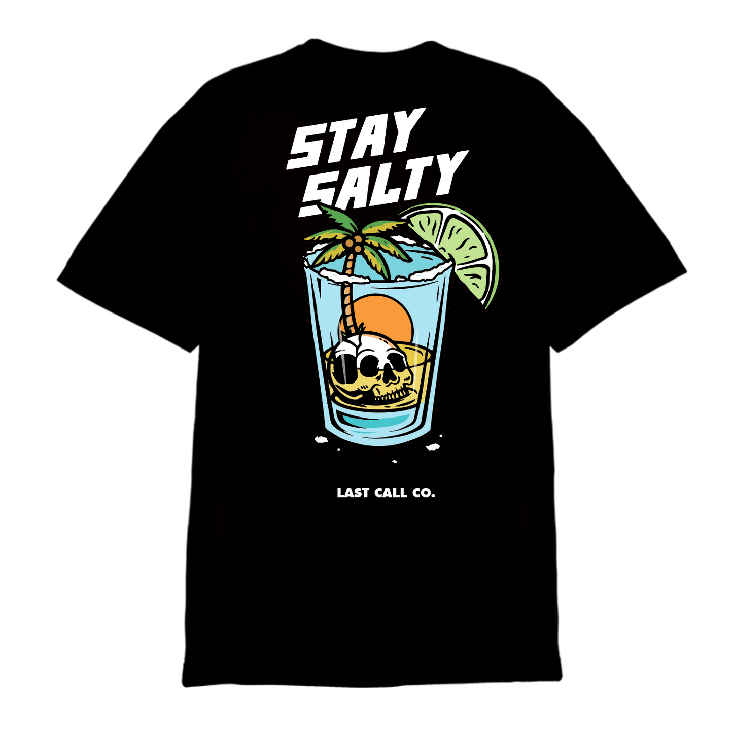 Last Call Co. Camiseta Salty manga corta