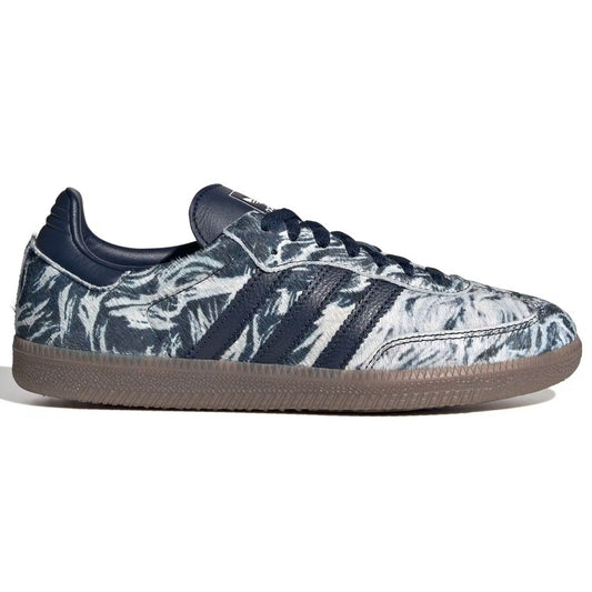 Adidas Samba OG Pony Hair Night Indigo Off White (Women's)