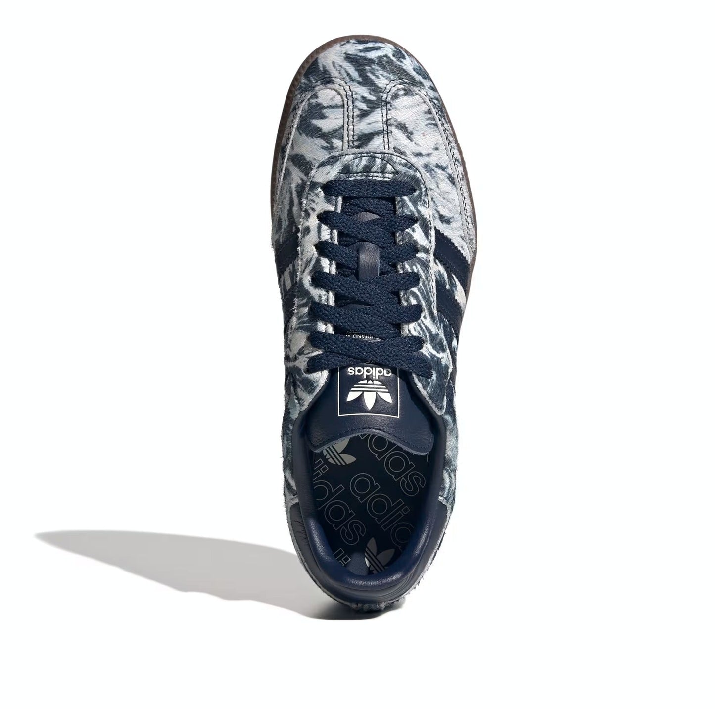 Adidas Samba OG Pony Hair Night Indigo Off White (Women's)