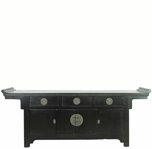 Aparador de altar antiguo de Beijing con tapa extendida
