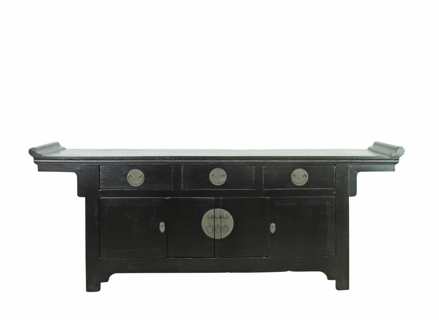 Aparador de altar antiguo de Beijing con tapa extendida