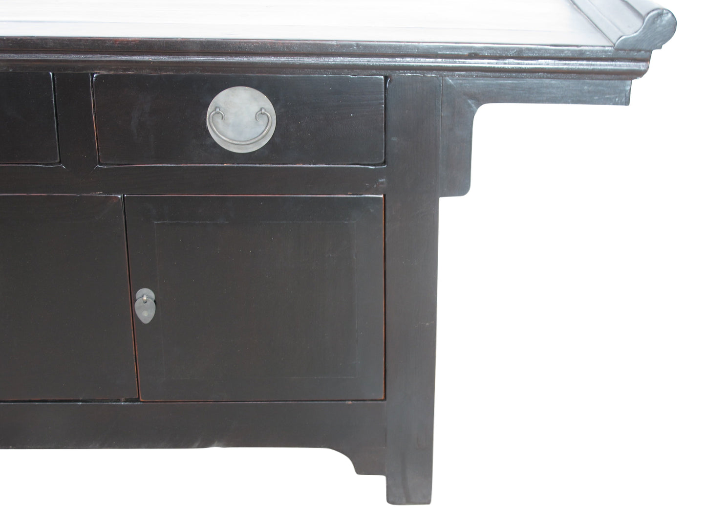 Aparador de altar antiguo de Beijing con tapa extendida