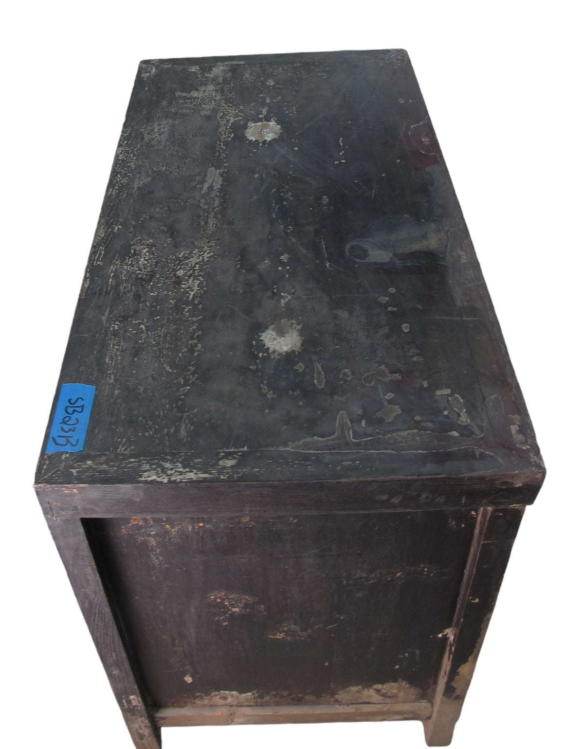 Aparador antiguo chino marrón oscuro
