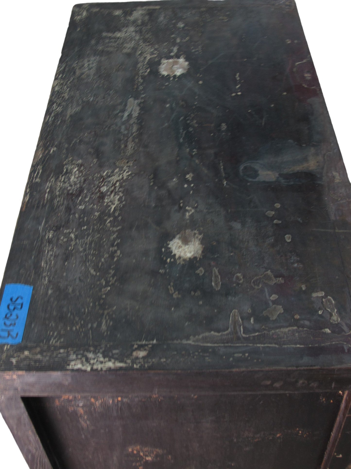 Aparador antiguo chino marrón oscuro