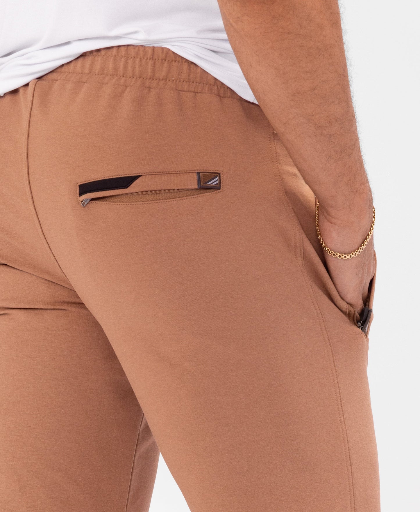 Pantalones de chándal deportivos de comodidad diaria - Ajuste cónico (talla alta)