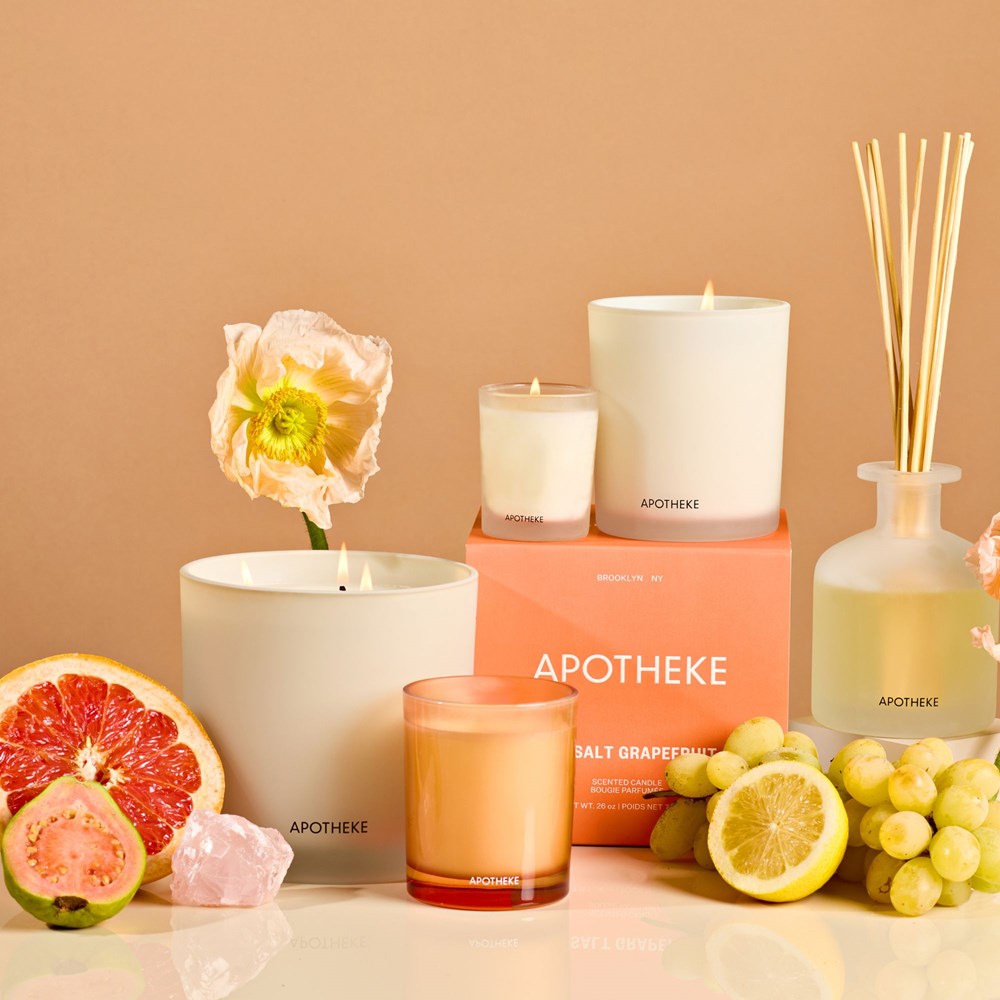Sea Salt Grapefruit 3-Wick Candle